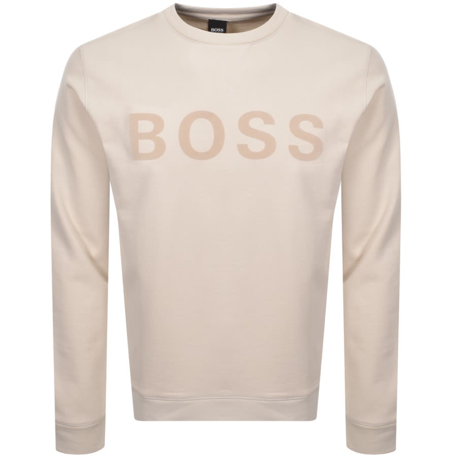 Alternative Image for ProductBOSS Weefast Sweatshirt White1